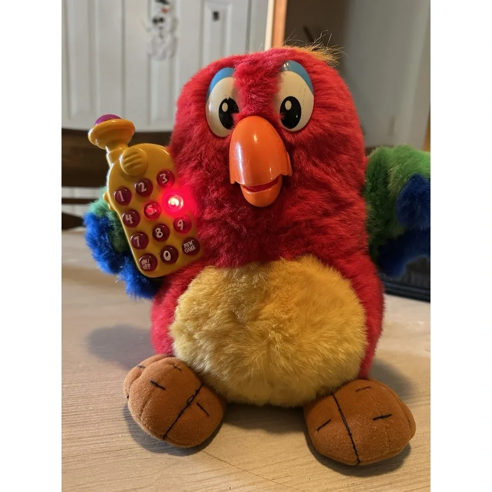 Vtech Little Smart Mr Squawky Talky Parrot toy vintage 1998 interactive